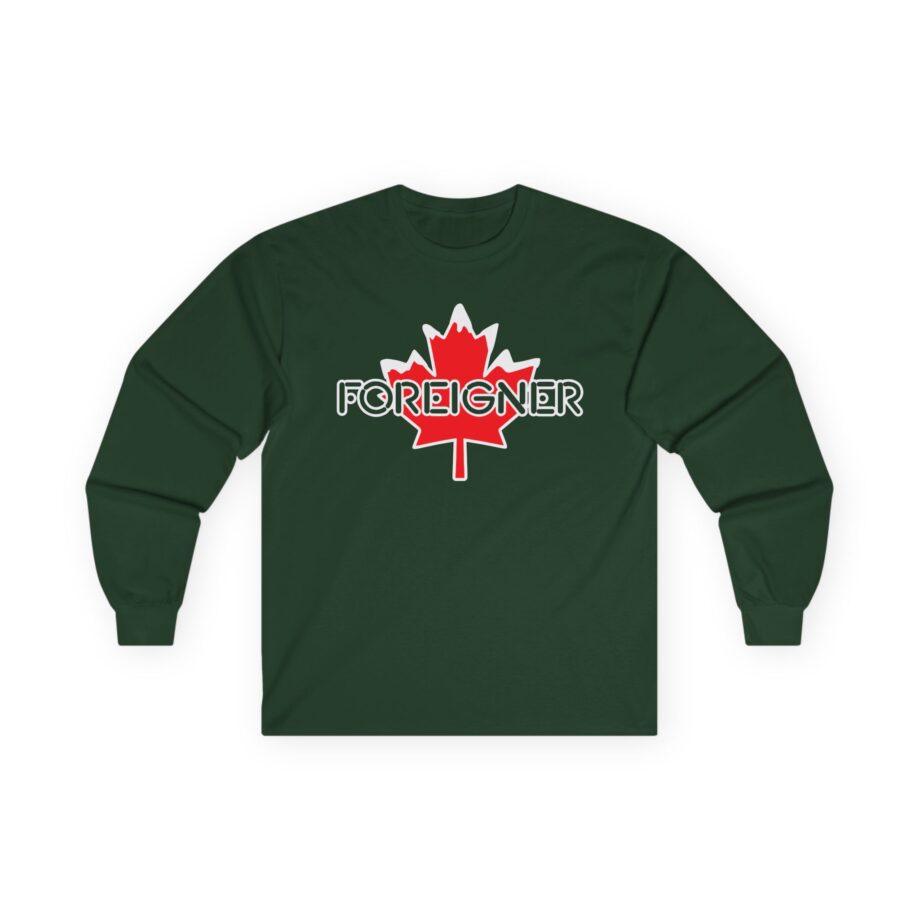 Foreigner Signed Unisex Ultra Cotton Long Sleeve Tee