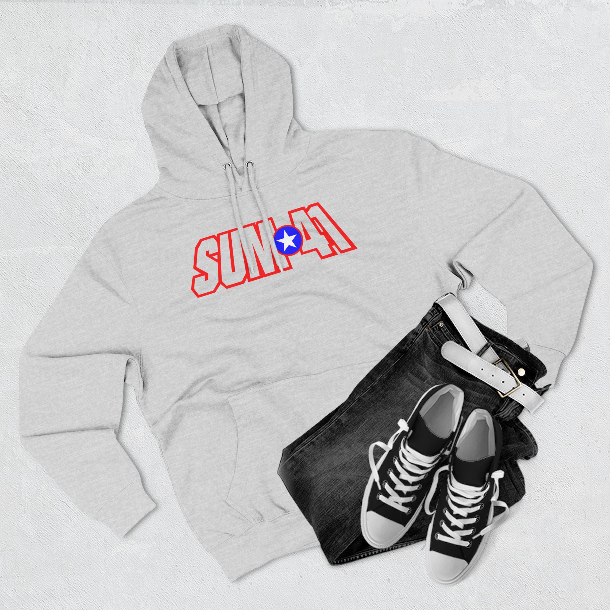 Sum 41 Three-Panel Fleece Hoodie
