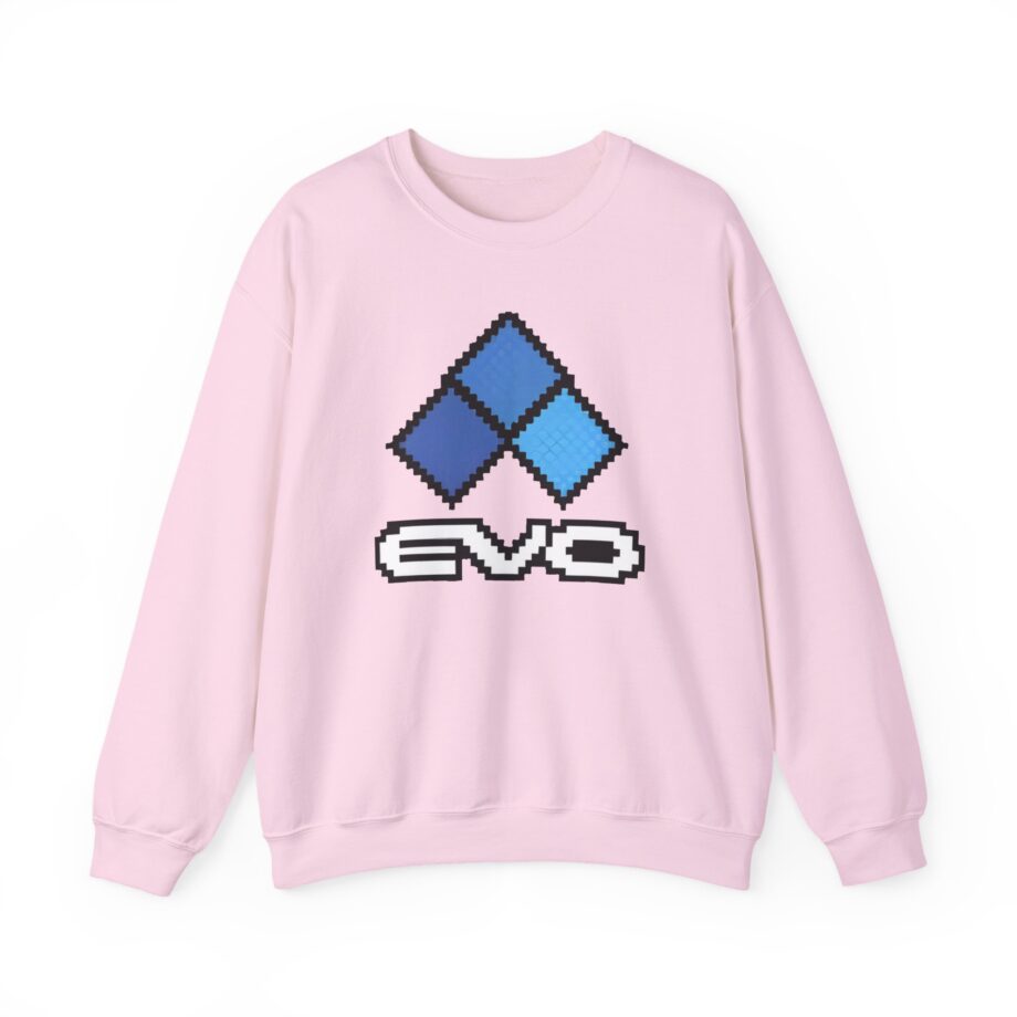 Evo 8 Bit Logo Returns Unisex Heavy Blend™ Crewneck Sweatshirt