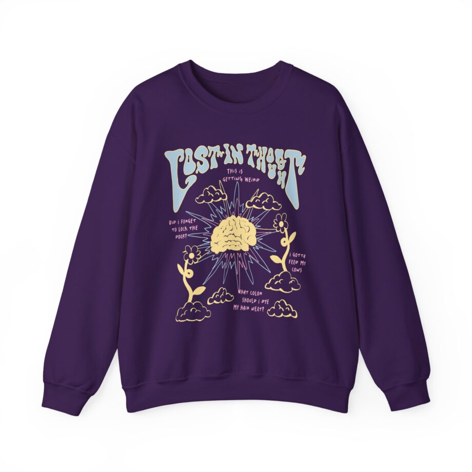 Kallmekris Lost In Thought Unisex Heavy Blend™ Crewneck Sweatshirt