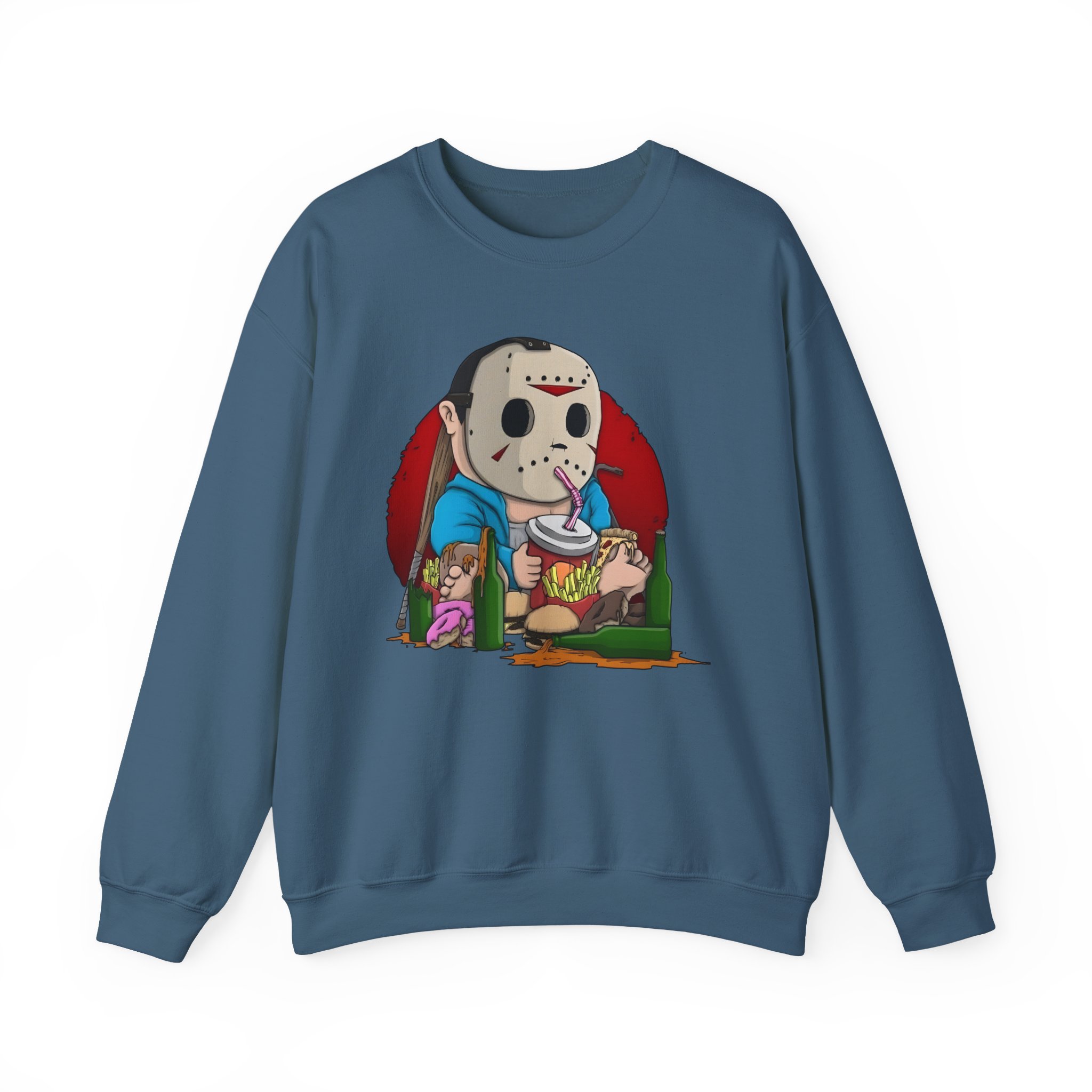 H2odelirious Cute Jason Voorhees Unisex Heavy Blendâ„¢ Crewneck Sweatshirt