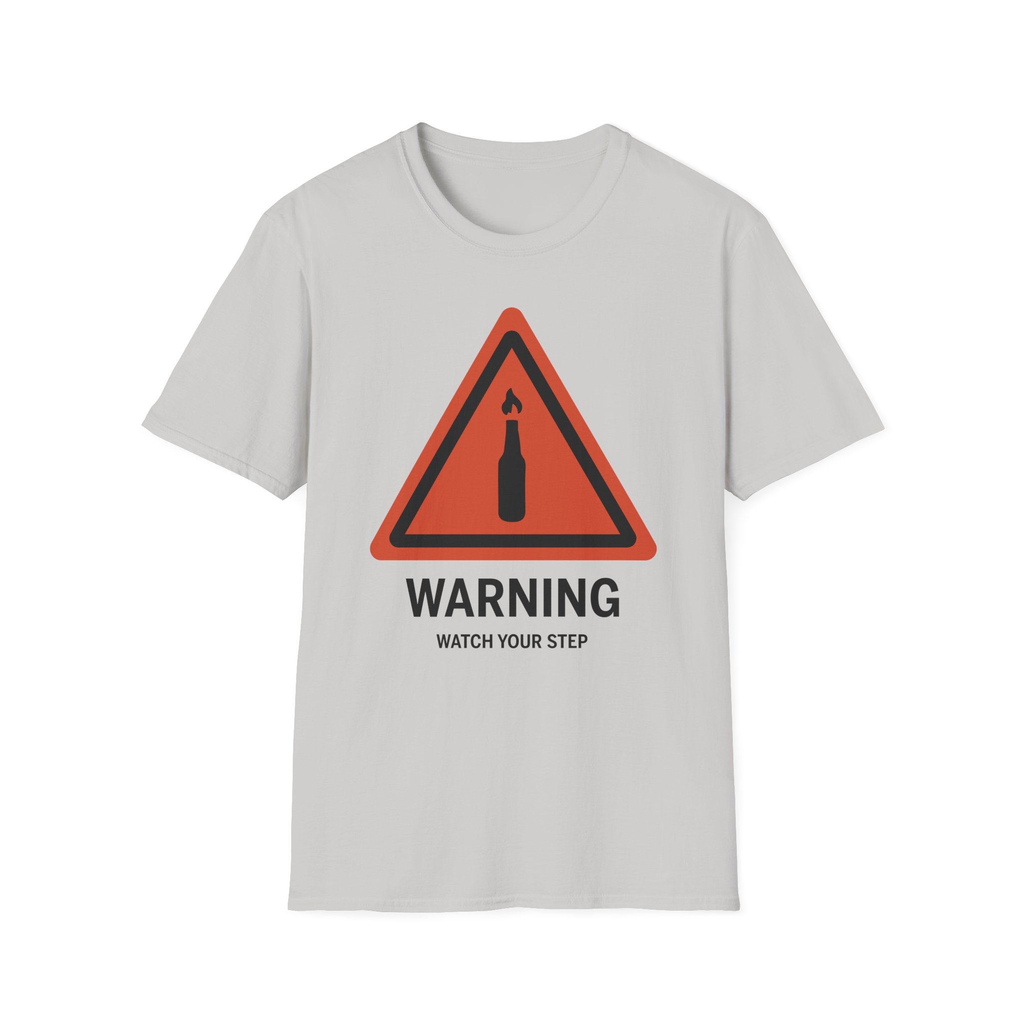 Summit1g Warning Watch Your Step Unisex Softstyle T-Shirt