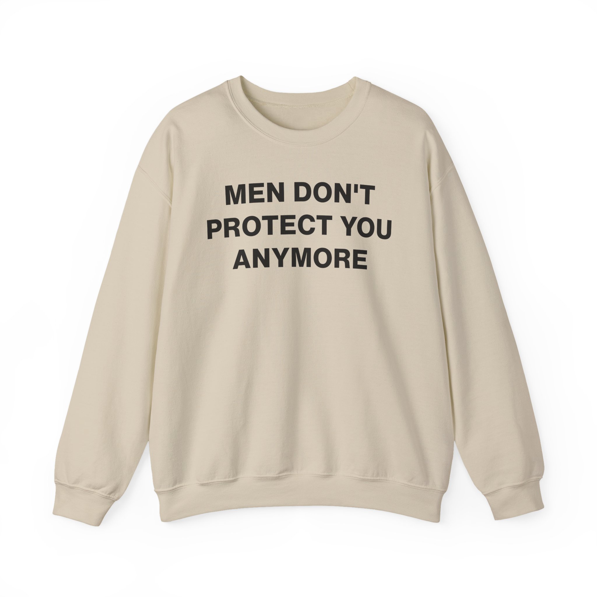 Jenny Holzer Men Don´t Protect You Anymore Unisex Heavy Blend™ Crewneck Sweatshirt