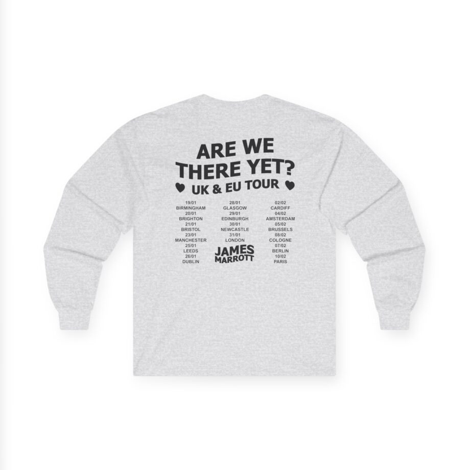 James Marriott 2024 Tour Logo Unisex Ultra Cotton Long Sleeve Tee