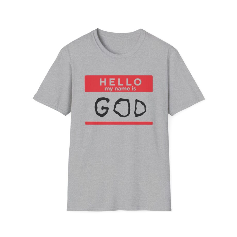 Aphex Twin Hello My Name is God Unisex Softstyle T-Shirt