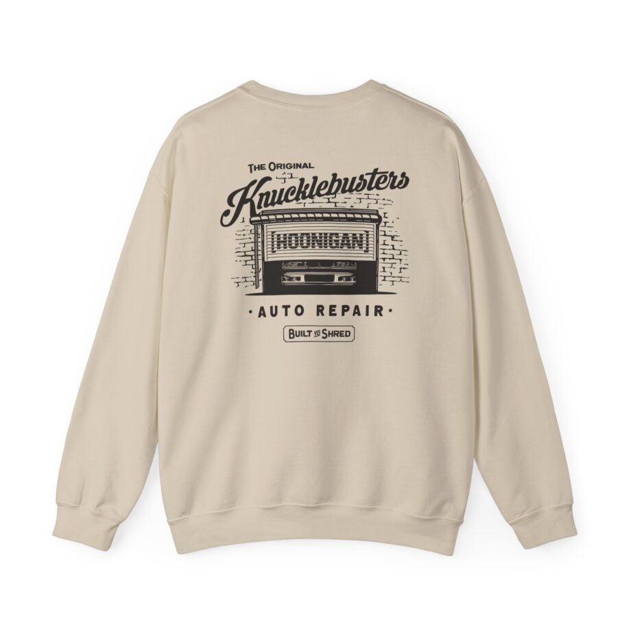Ken Block Hoonigan Knucklebusters Auto Repair Unisex Heavy Blend™ Crewneck Sweatshirt