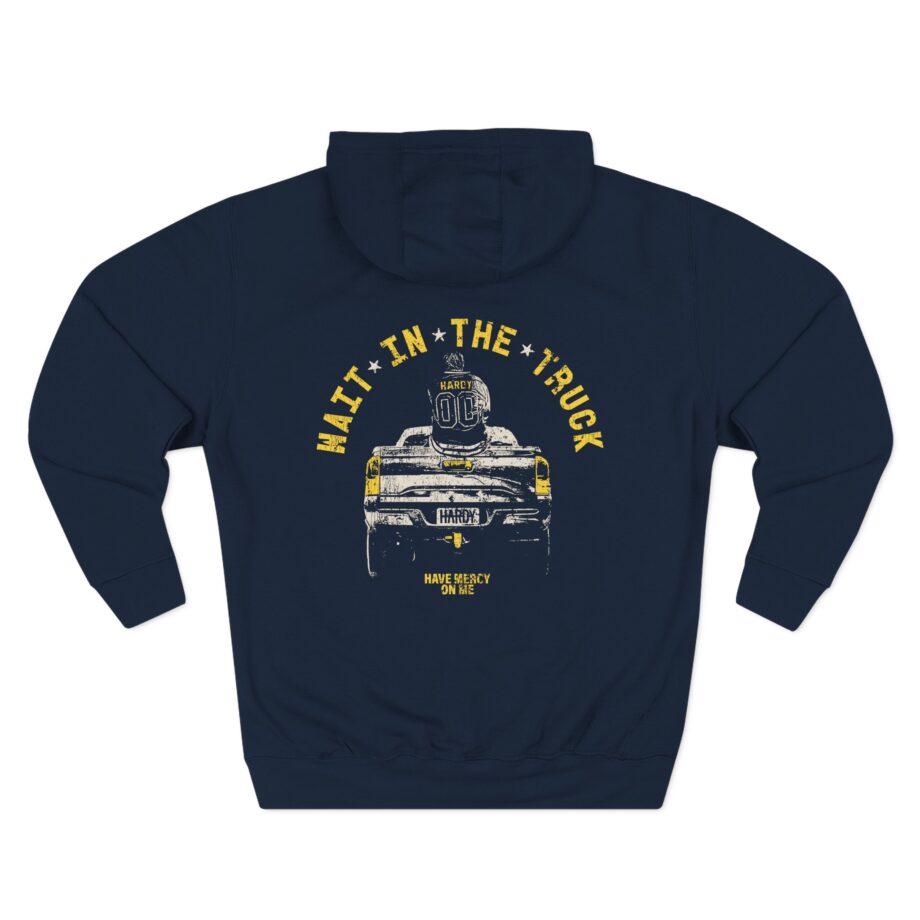 Hardy Wait in the Truck Three-Panel Fleece Hoodie