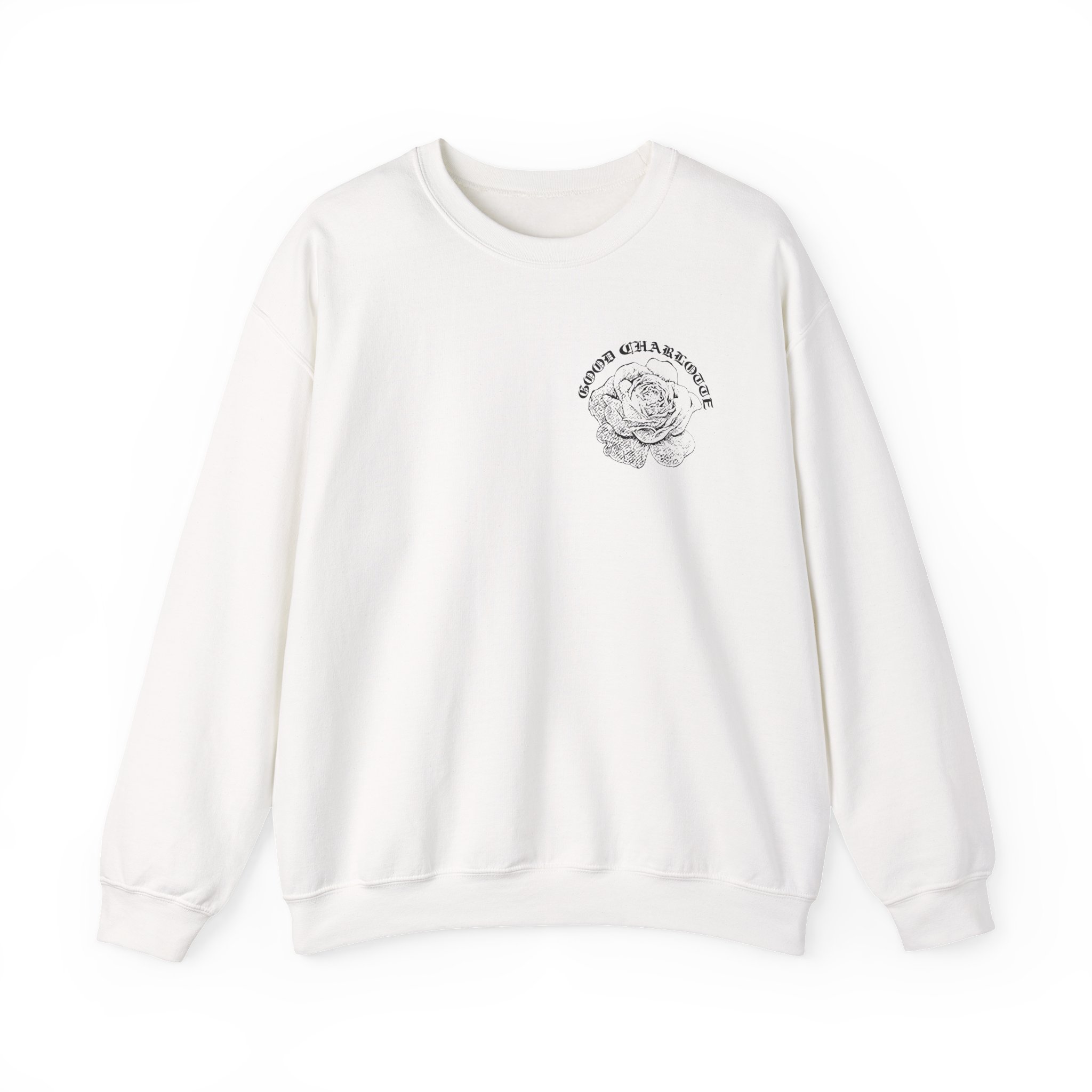 Good Charlotte Rose Maryland Unisex Heavy Blendâ„¢ Crewneck Sweatshirt