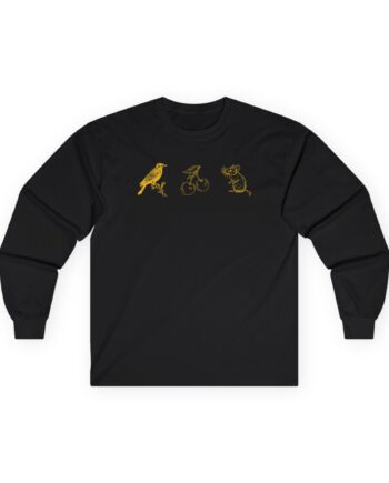 Armchair Expert Crow Cherry Mouse Unisex Ultra Cotton Long Sleeve Tee