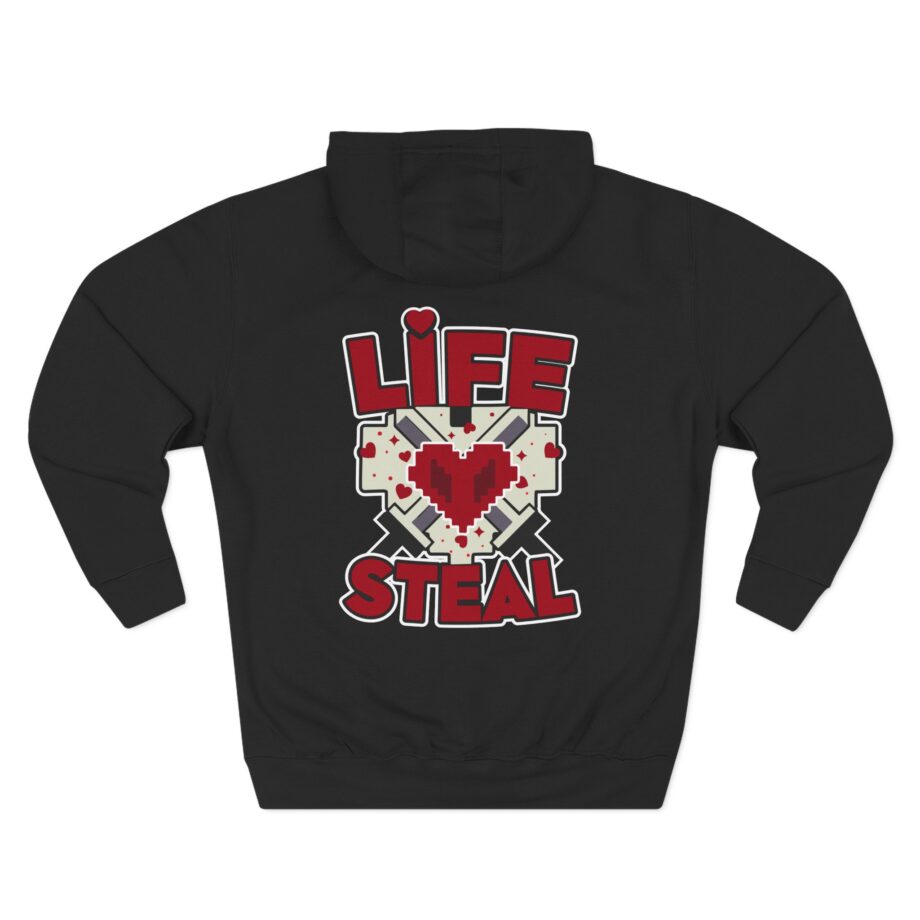 Clownpierce Lifesteal Three-Panel Fleece Hoodie
