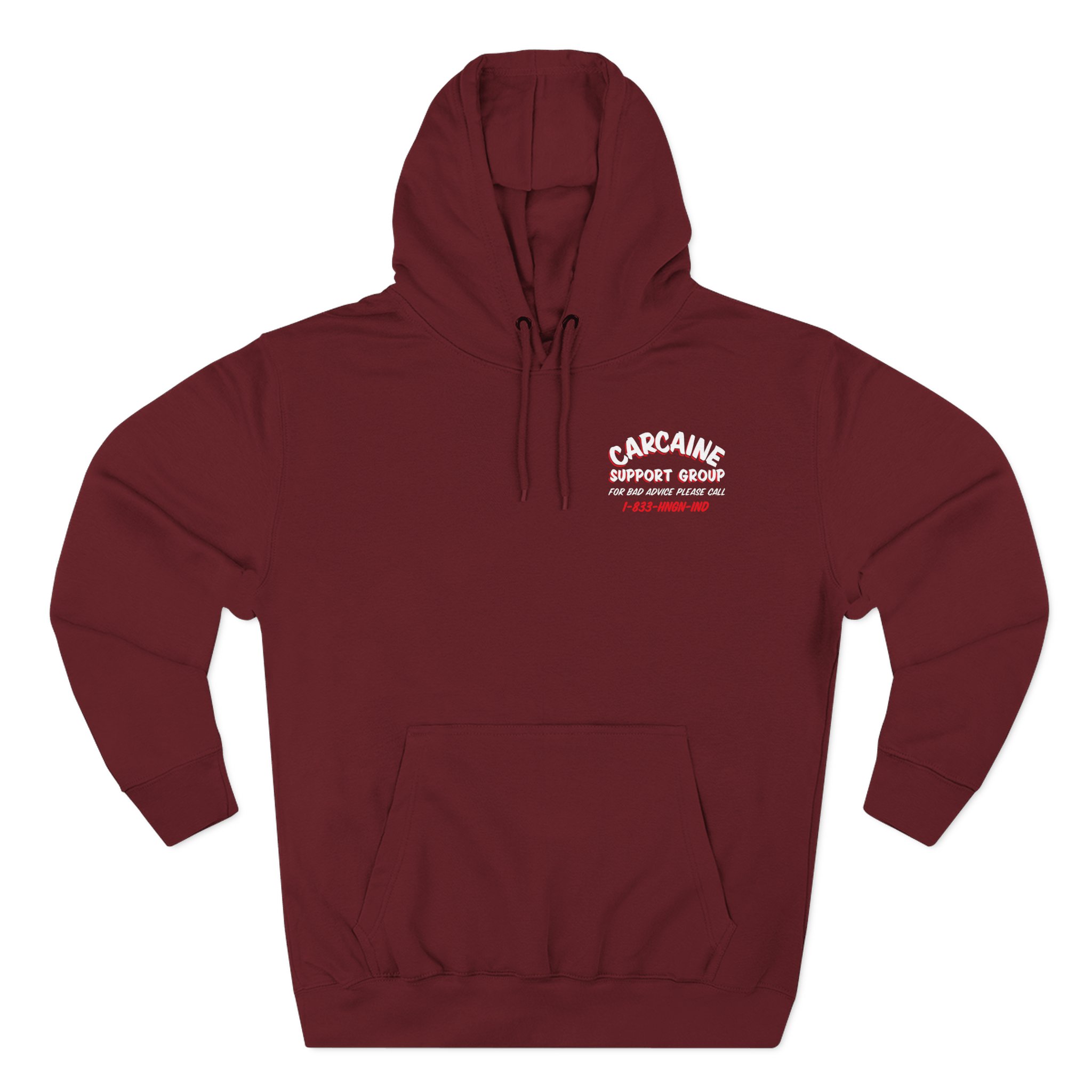 Ken Block Hoonigan Carcaine Support Group Three-Panel Fleece Hoodie