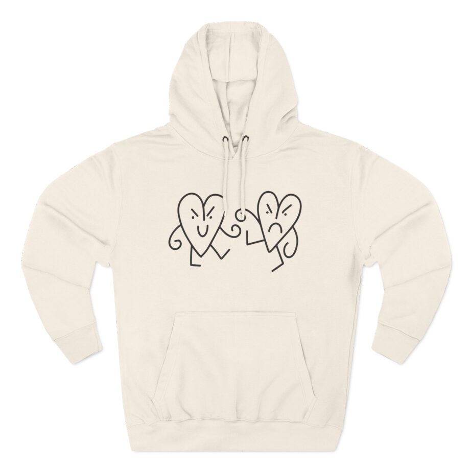 Makko Three-Panel Fleece Hoodie