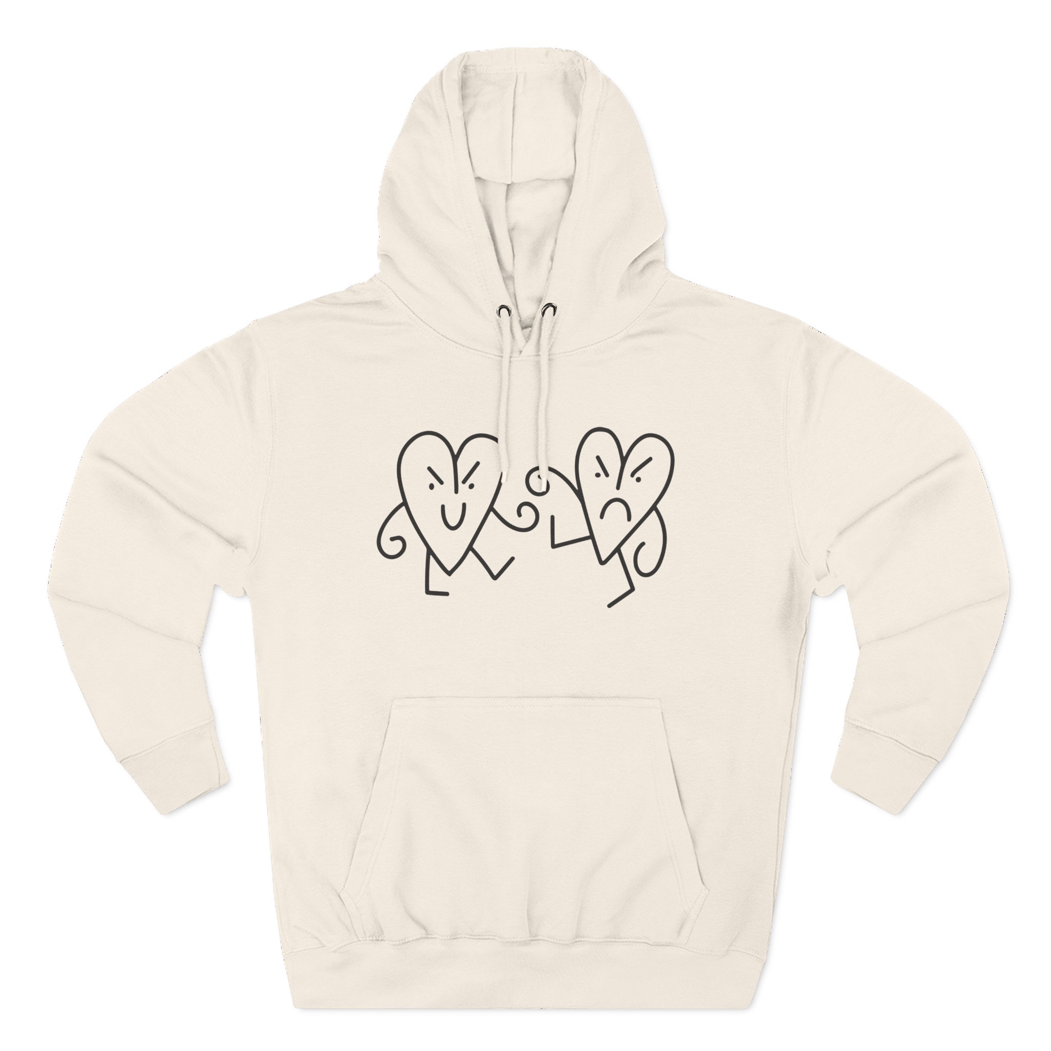 Makko Three-Panel Fleece Hoodie