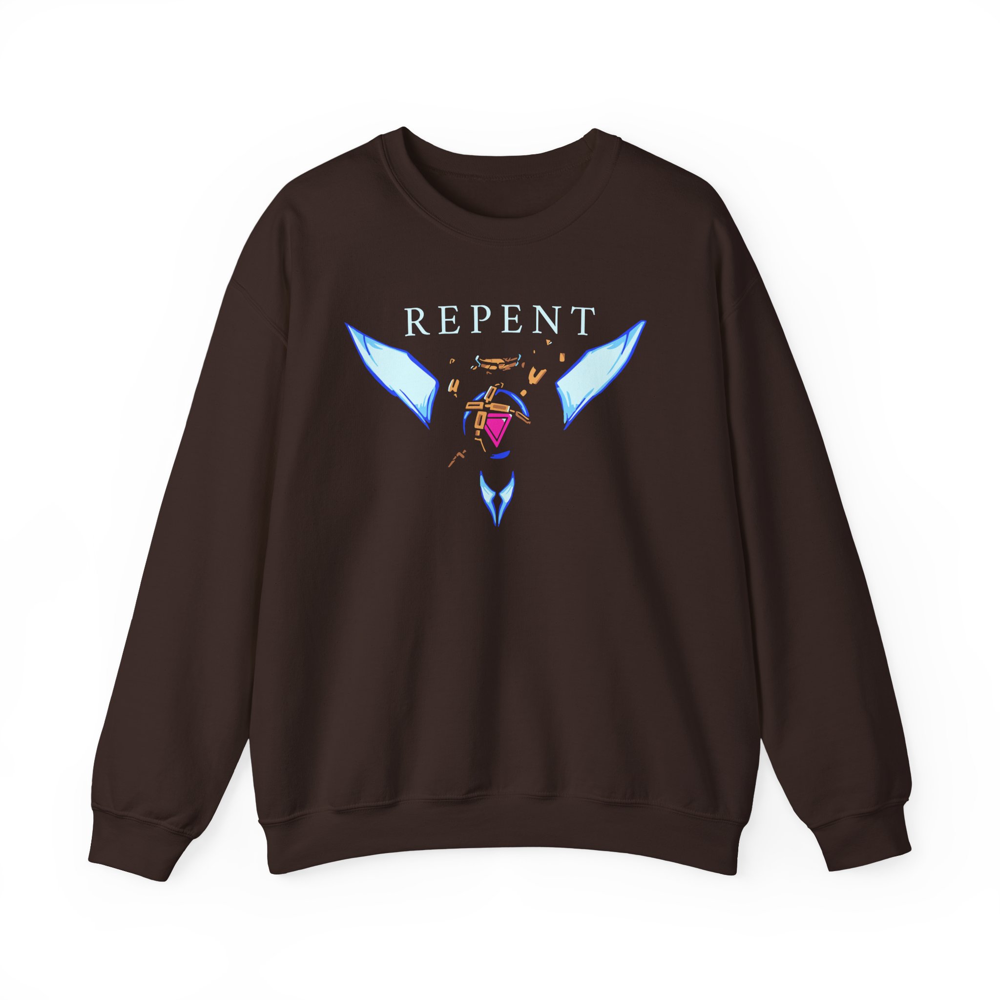 Ultrakill Repent Unisex Heavy Blendâ„¢ Crewneck Sweatshirt