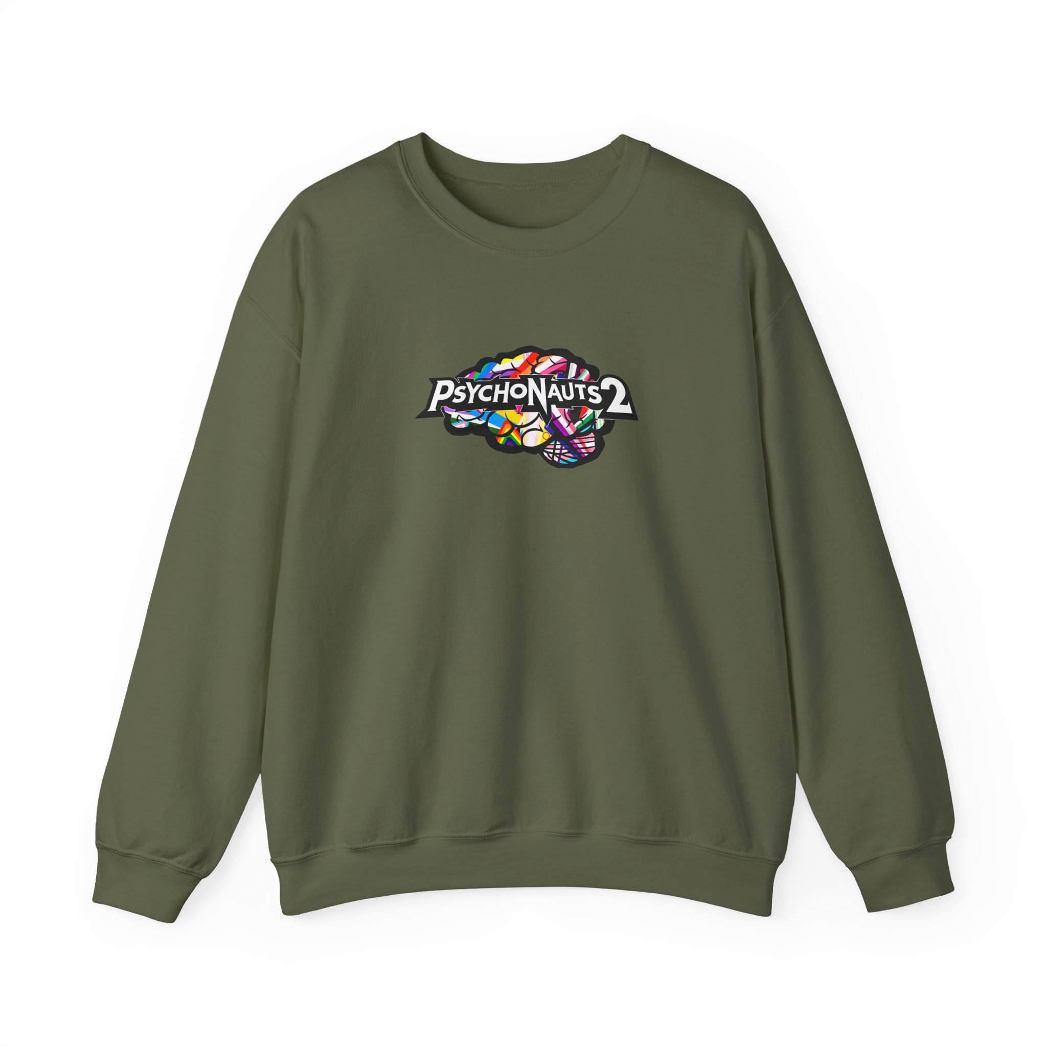 Double Fine Psychonauts 2 Unisex Heavy Blendâ„¢ Crewneck Sweatshirt