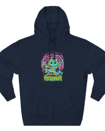 Double Fine Psychic Mystery Three-Panel Fleece Hoodie
