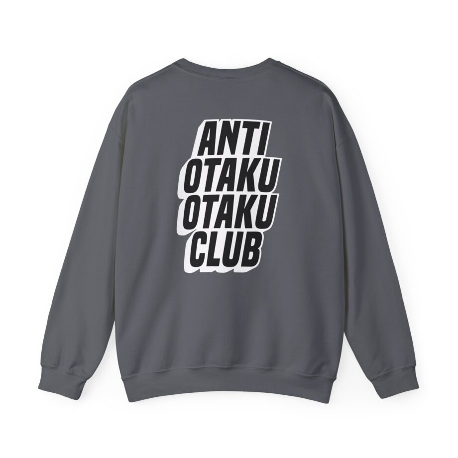 Rubius Anti Otaku Otaku Club Unisex Heavy Blend™ Crewneck Sweatshirt