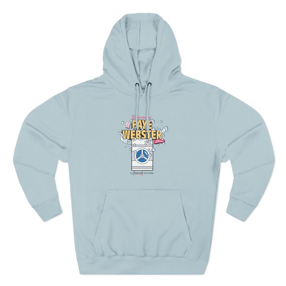 Faye Webster Laundrette  Three-Panel Fleece Hoodie