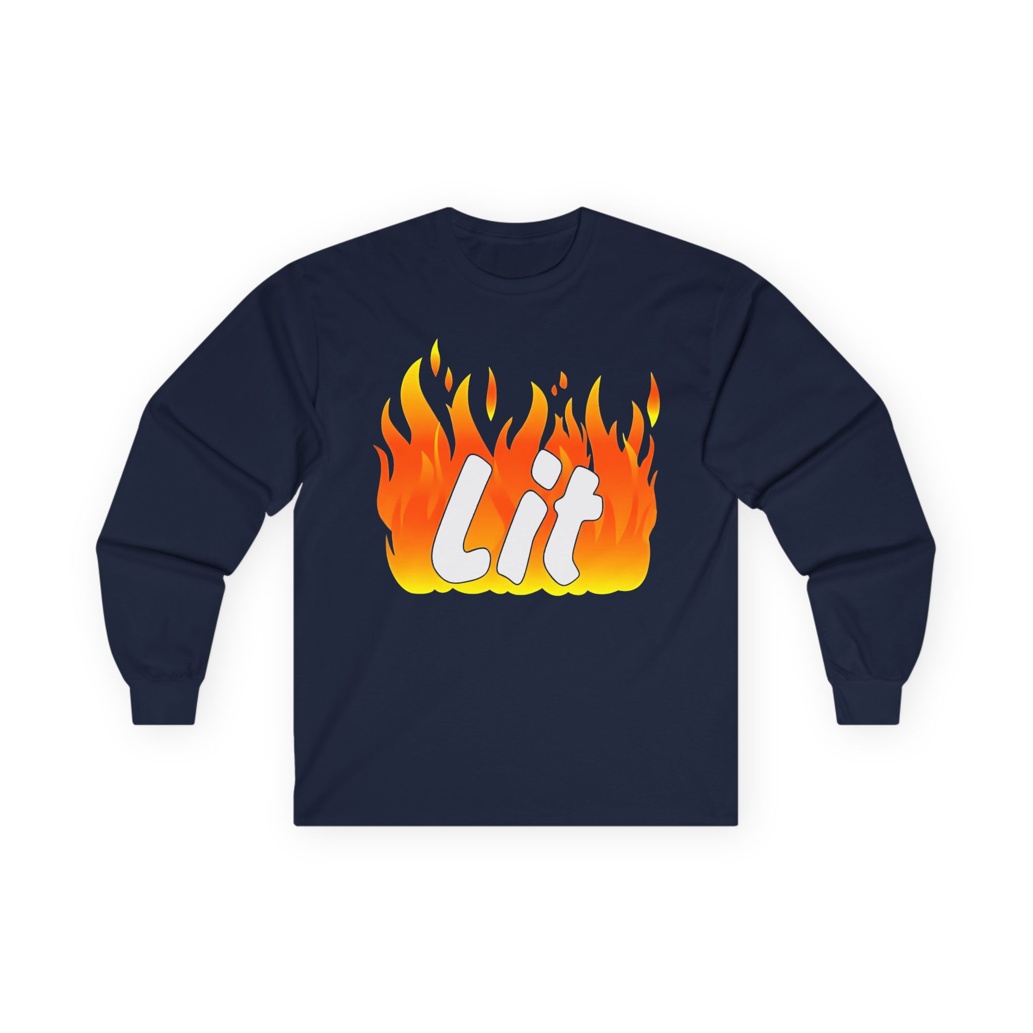 Dobre brothers Lit fire Unisex Ultra Cotton Long Sleeve Tee