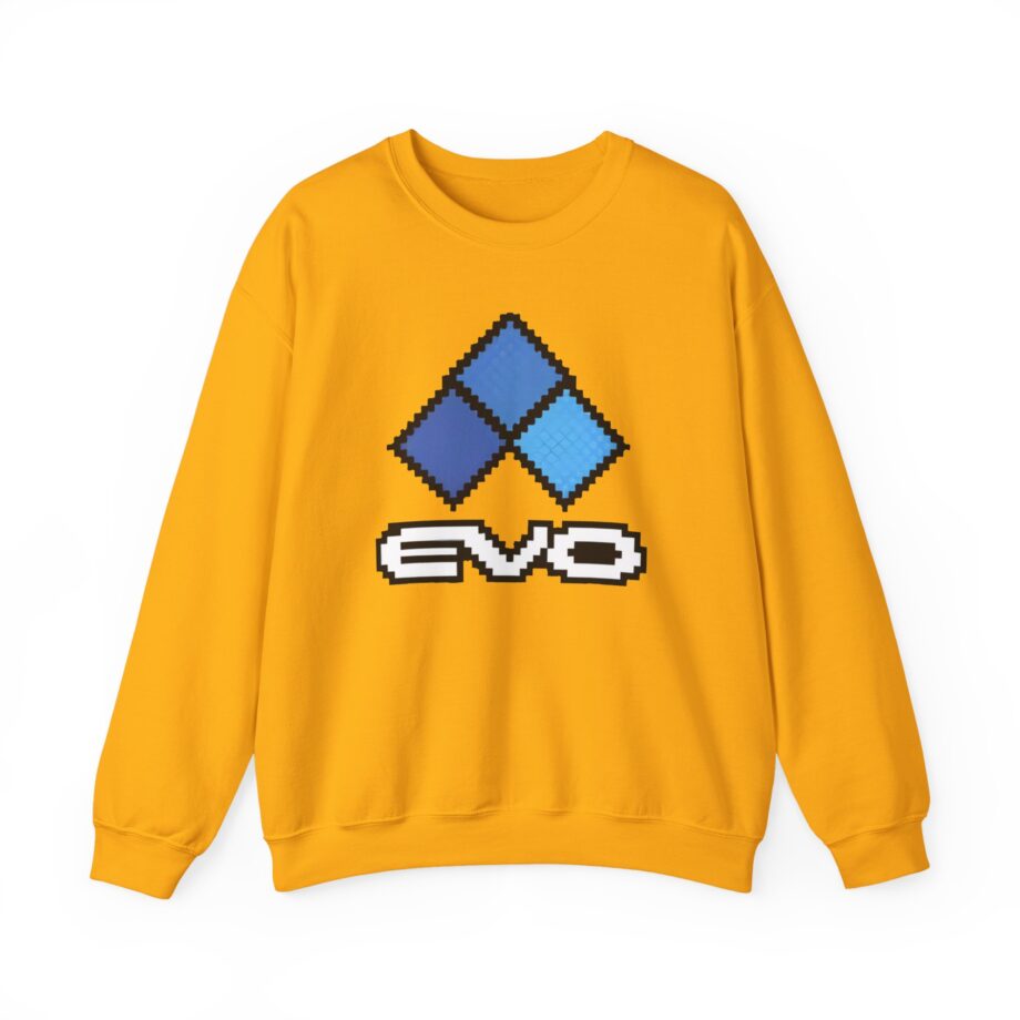 Evo 8 Bit Logo Returns Unisex Heavy Blend™ Crewneck Sweatshirt