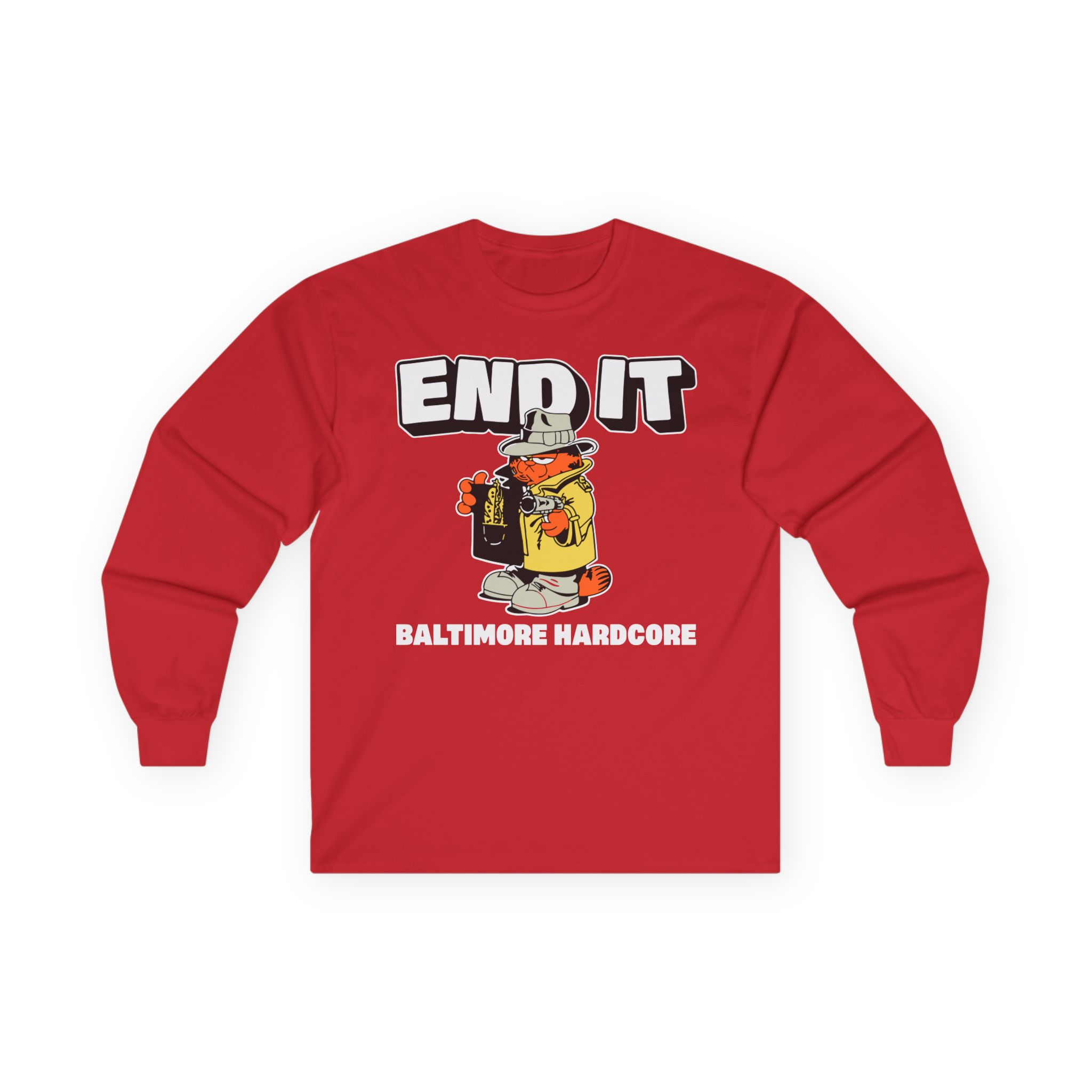 End It Baltimore Hardcore Unisex Ultra Cotton Long Sleeve Tee