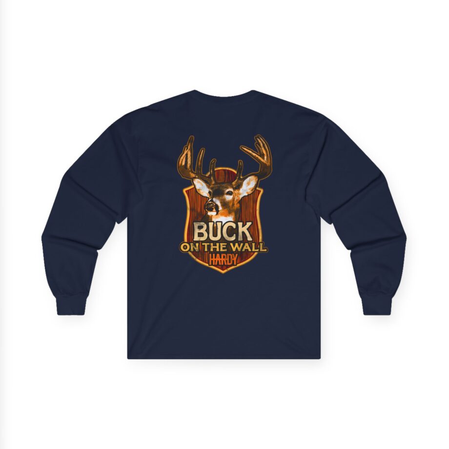 Hardy Buck on the Wall Unisex Ultra Cotton Long Sleeve Tee
