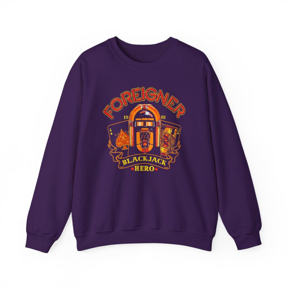 Foreigner Jack Hero Unisex Heavy Blend™ Crewneck Sweatshirt