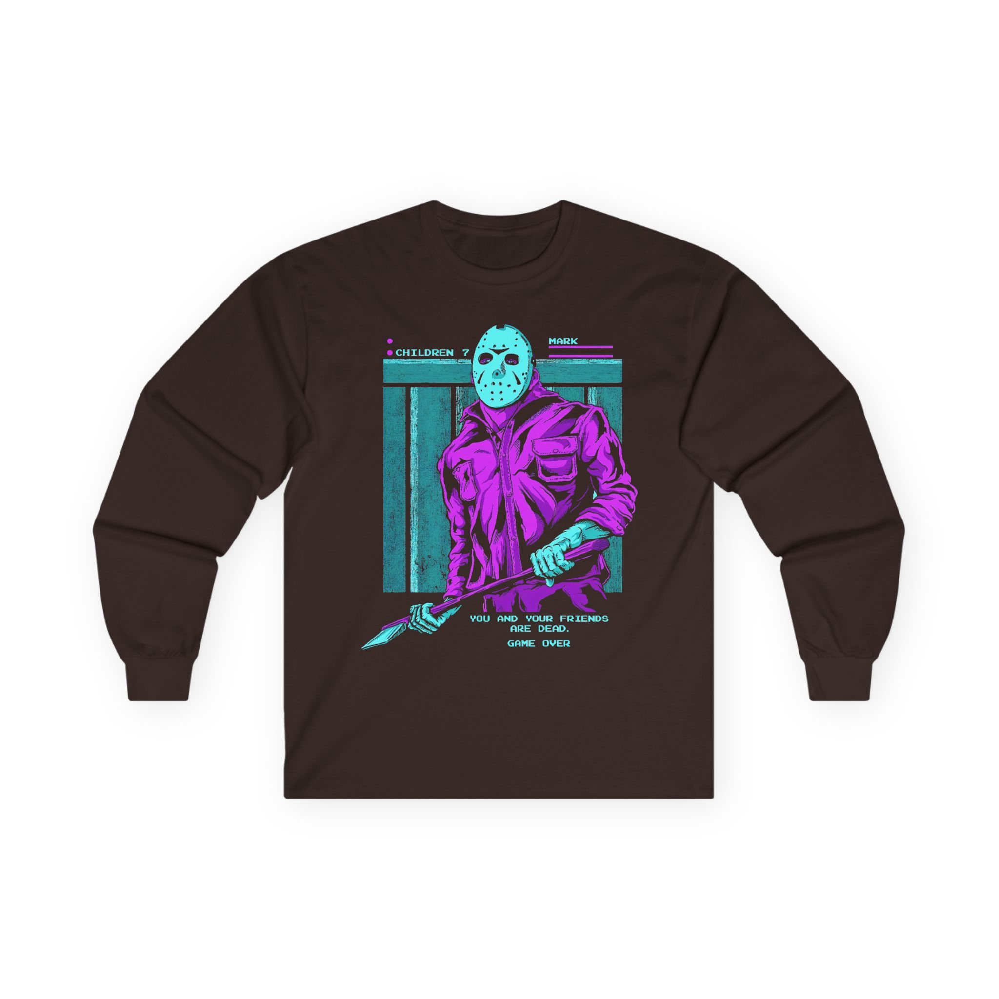 Dashiexp You and Your Friends Are Dead Game Over Unisex Ultra Cotton Long Sleeve Tee