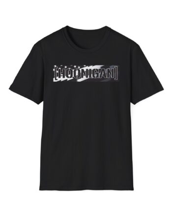 Ken Block Hoonigan Stars & Stripes Censor Bar Unisex Softstyle T-Shirt