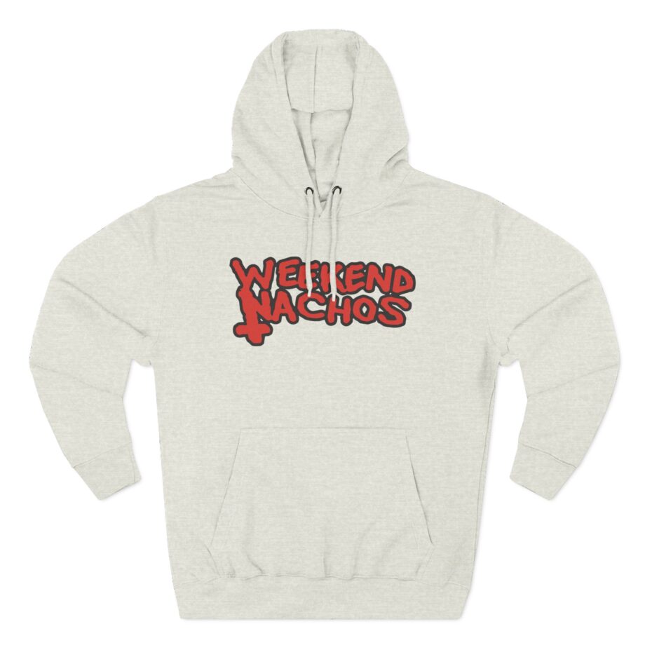 Weekend Nachos Christian Three-Panel Fleece Hoodie