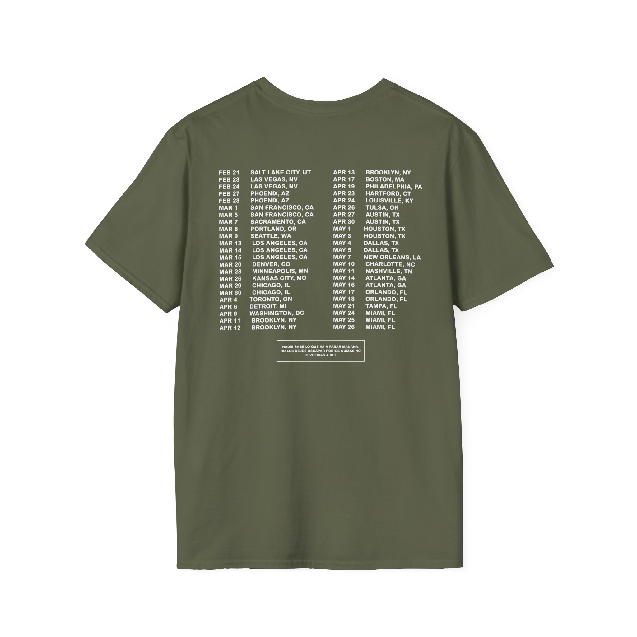 BB Gracias Por Nada Unisex Softstyle T-Shirt