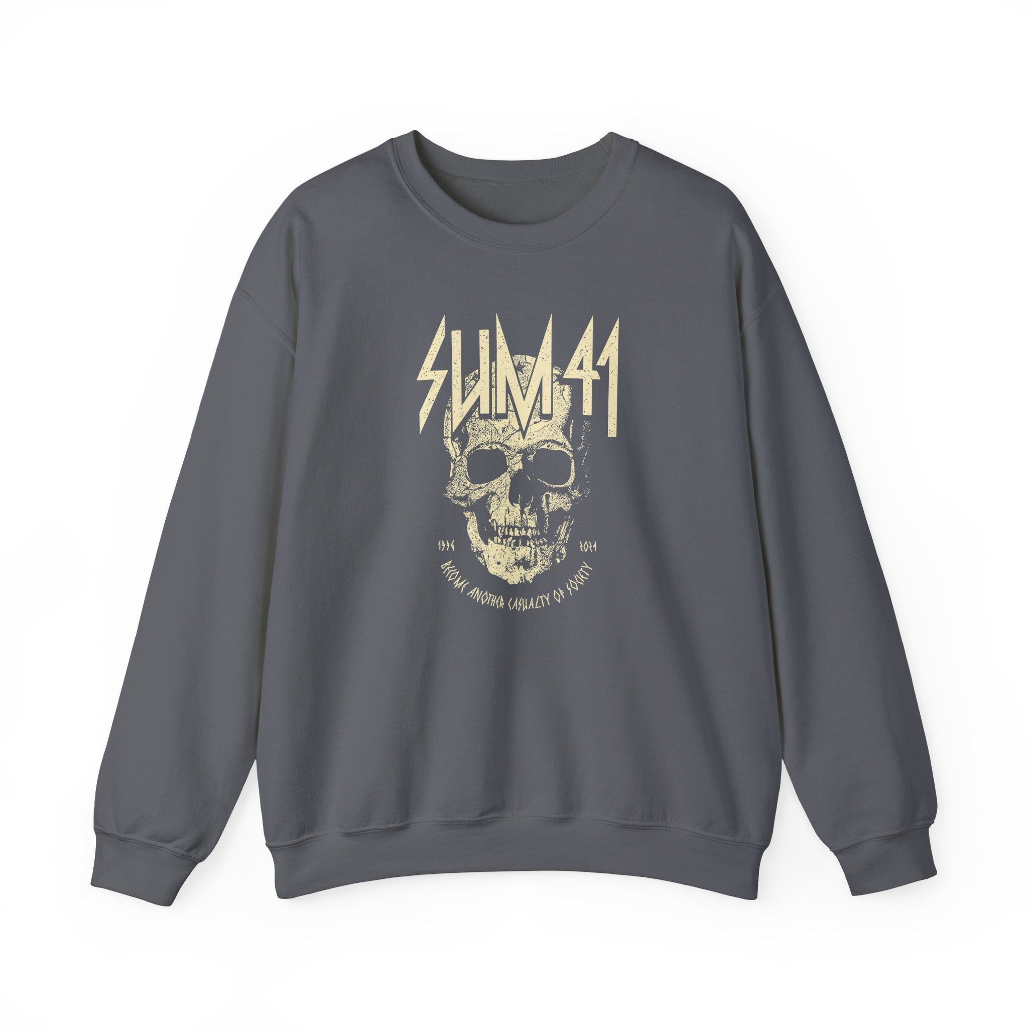 Sum 41 Become Another Casualty Unisex Heavy Blendâ„¢ Crewneck Sweatshirt