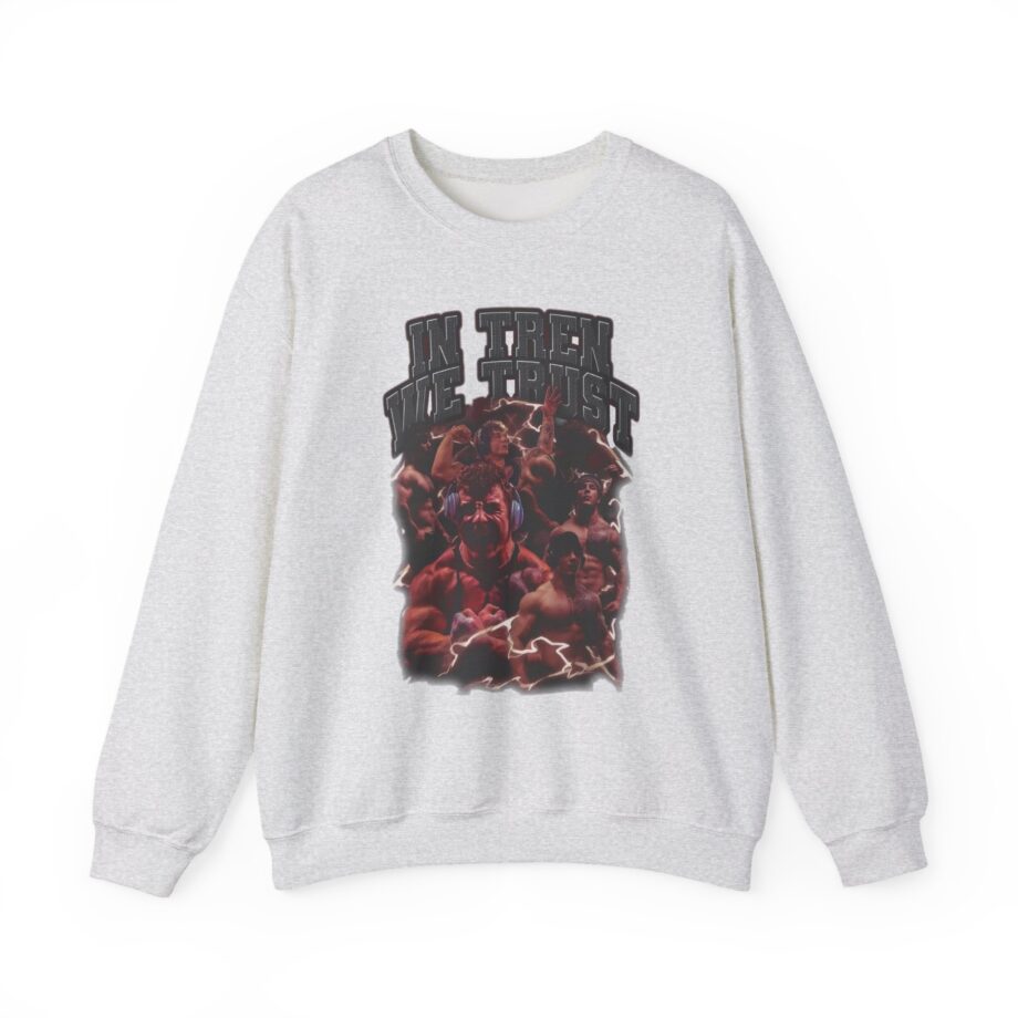 Tren Tech in Tren Twins We Trust Unisex Heavy Blend™ Crewneck Sweatshirt