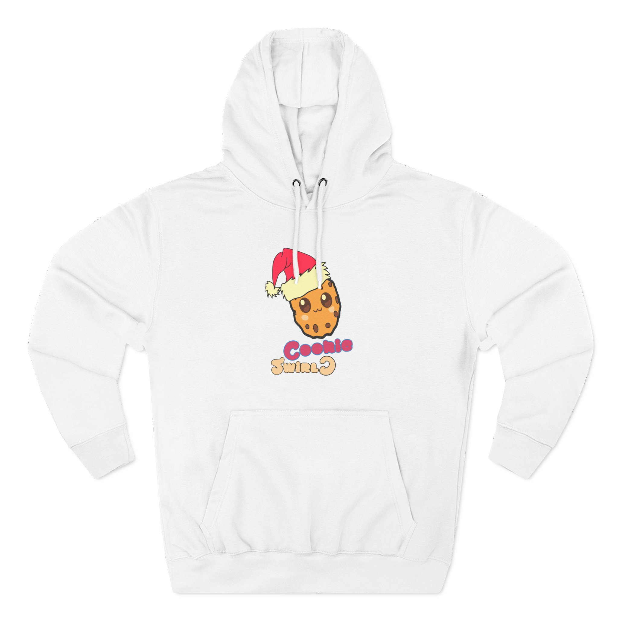 Cookieswirlc Three-Panel Fleece Hoodie