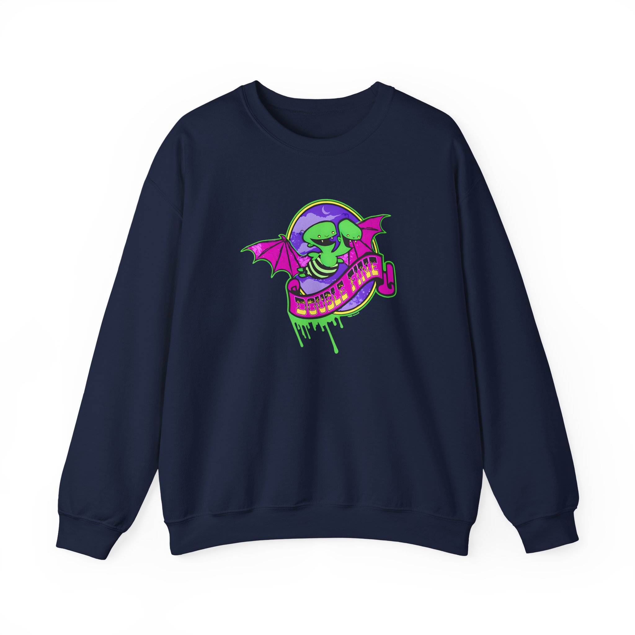 Double Fine Halloween Unisex Heavy Blendâ„¢ Crewneck Sweatshirt