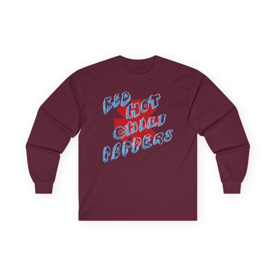 Red Hot Chili Peppers Scribbled Logo Unisex Ultra Cotton Long Sleeve Tee
