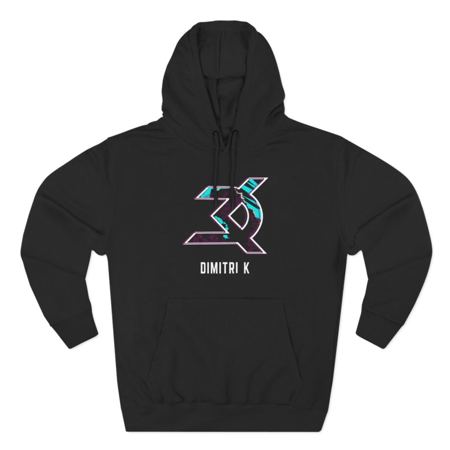 Dimitri K Three-Panel Fleece Hoodie