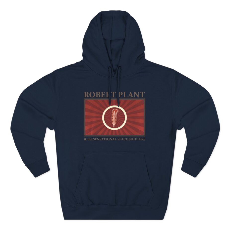 Robert Plant Feather Section Three-Panel Fleece Hoodie