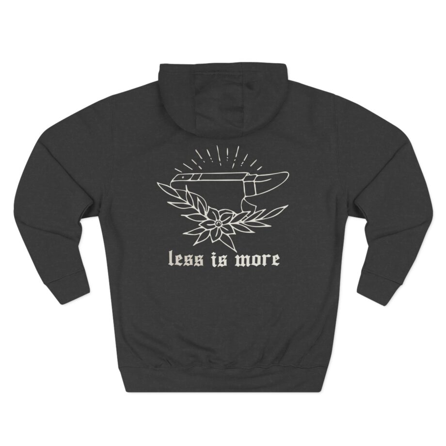 Kublai Khan - Less is More Three-Panel Fleece Hoodie