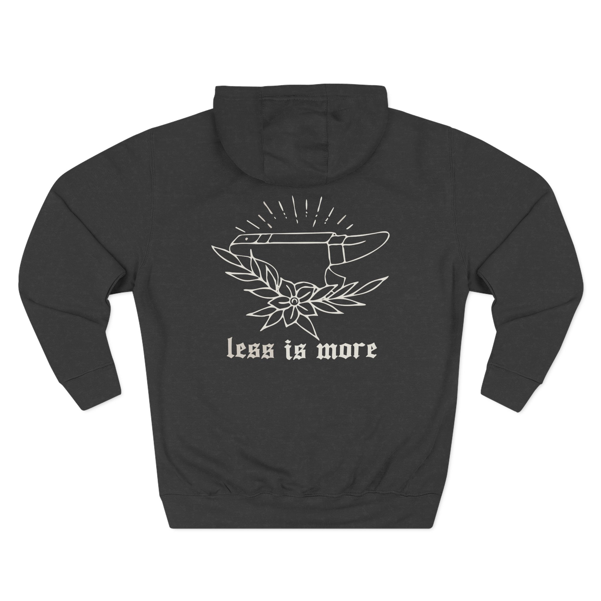 Kublai Khan - Less is More Three-Panel Fleece Hoodie