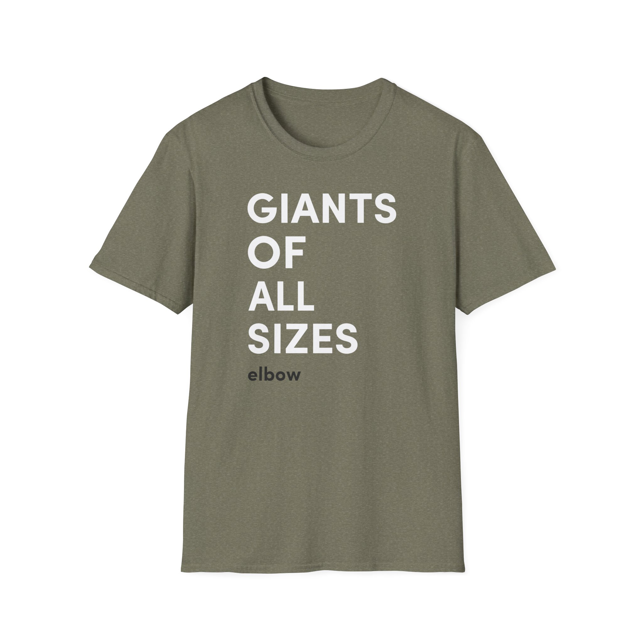 Elbow Audio Giants of All Sizes Unisex Softstyle T-Shirt