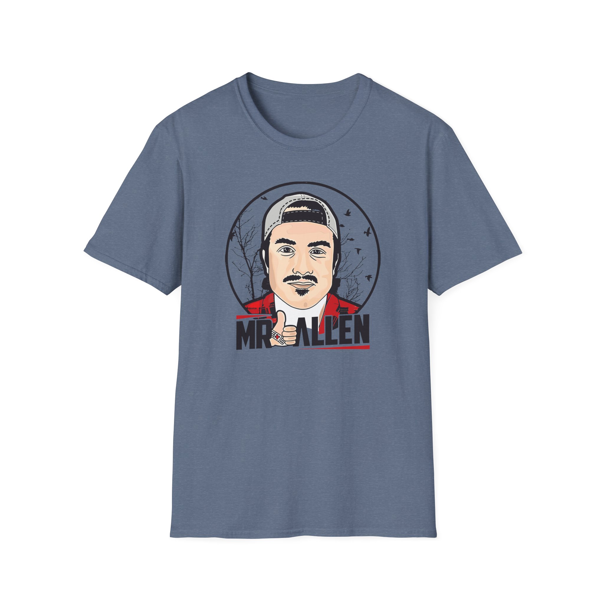 Mrballen Like Button Unisex Softstyle T-Shirt