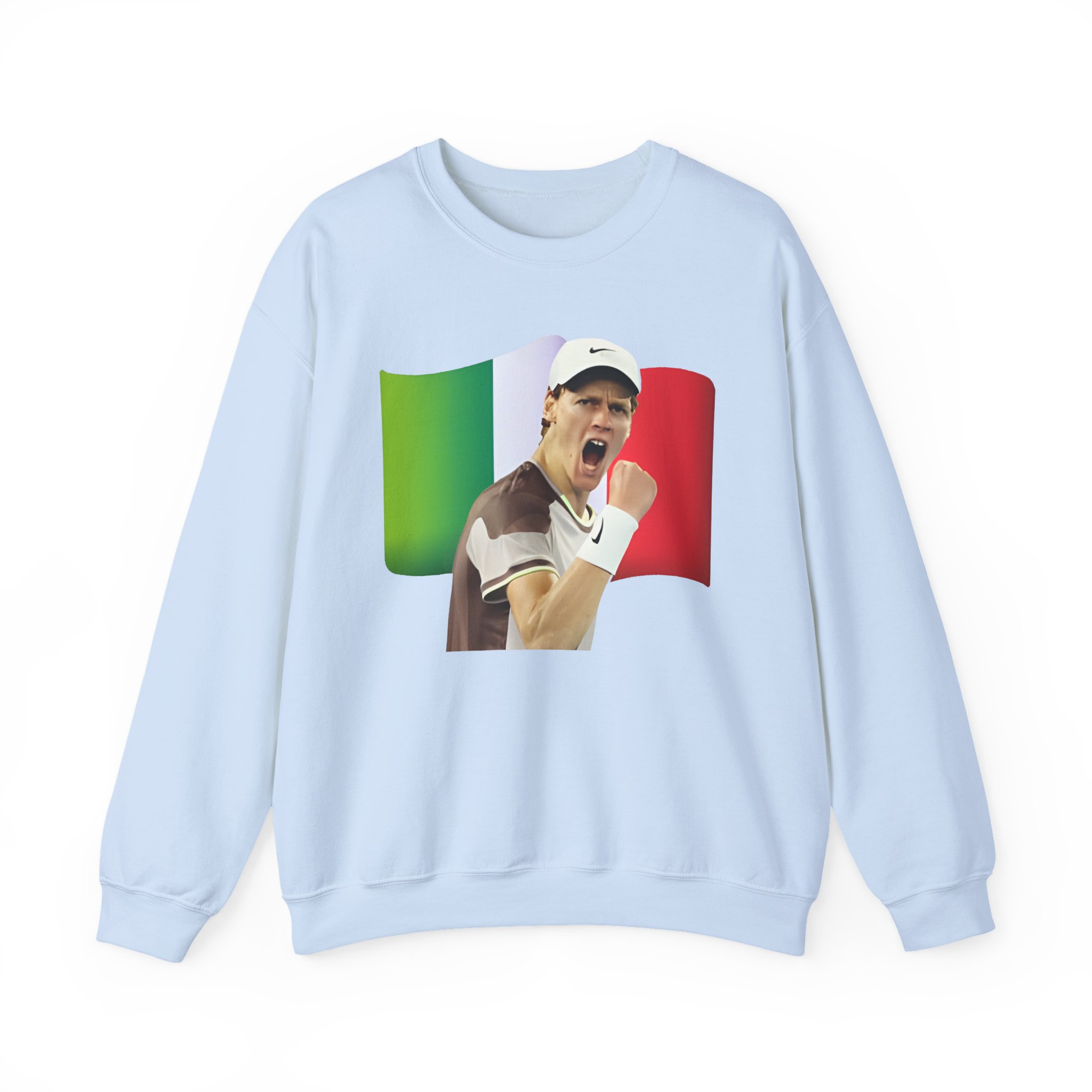 Jannik Sinner Italian Tennis Star Fan Unisex Heavy Blendâ„¢ Crewneck Sweatshirt