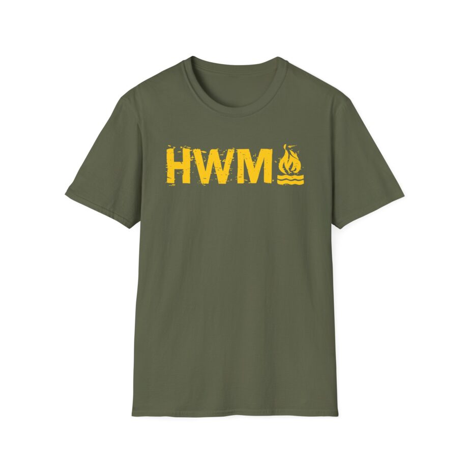 Hot Water Music OG Letter Unisex Softstyle T-Shirt