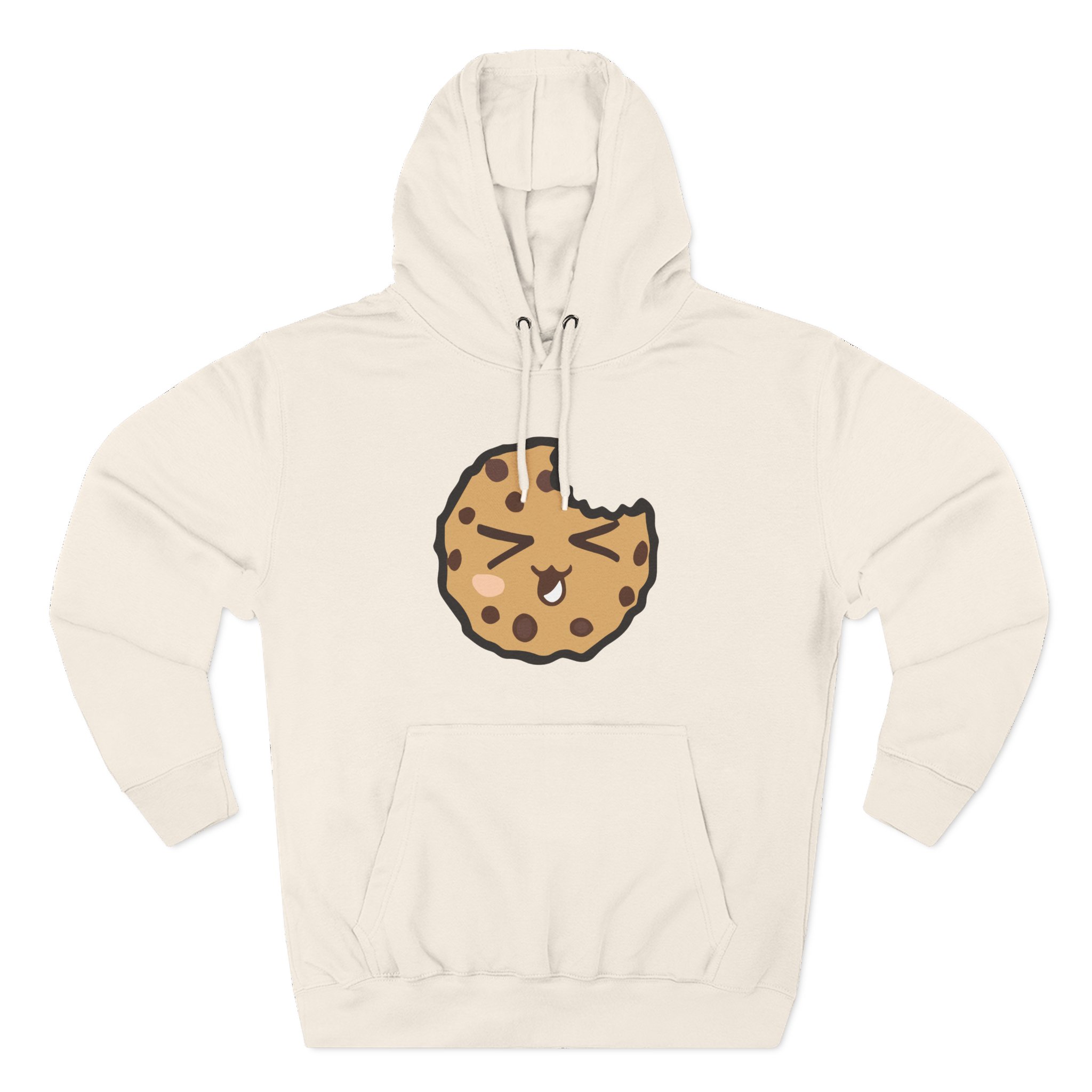 Cookieswirlc Three-Panel Fleece Hoodie