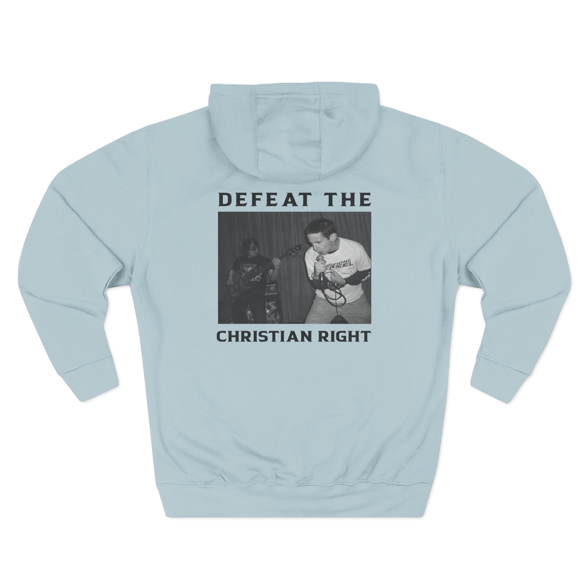 Weekend Nachos Christian Three-Panel Fleece Hoodie