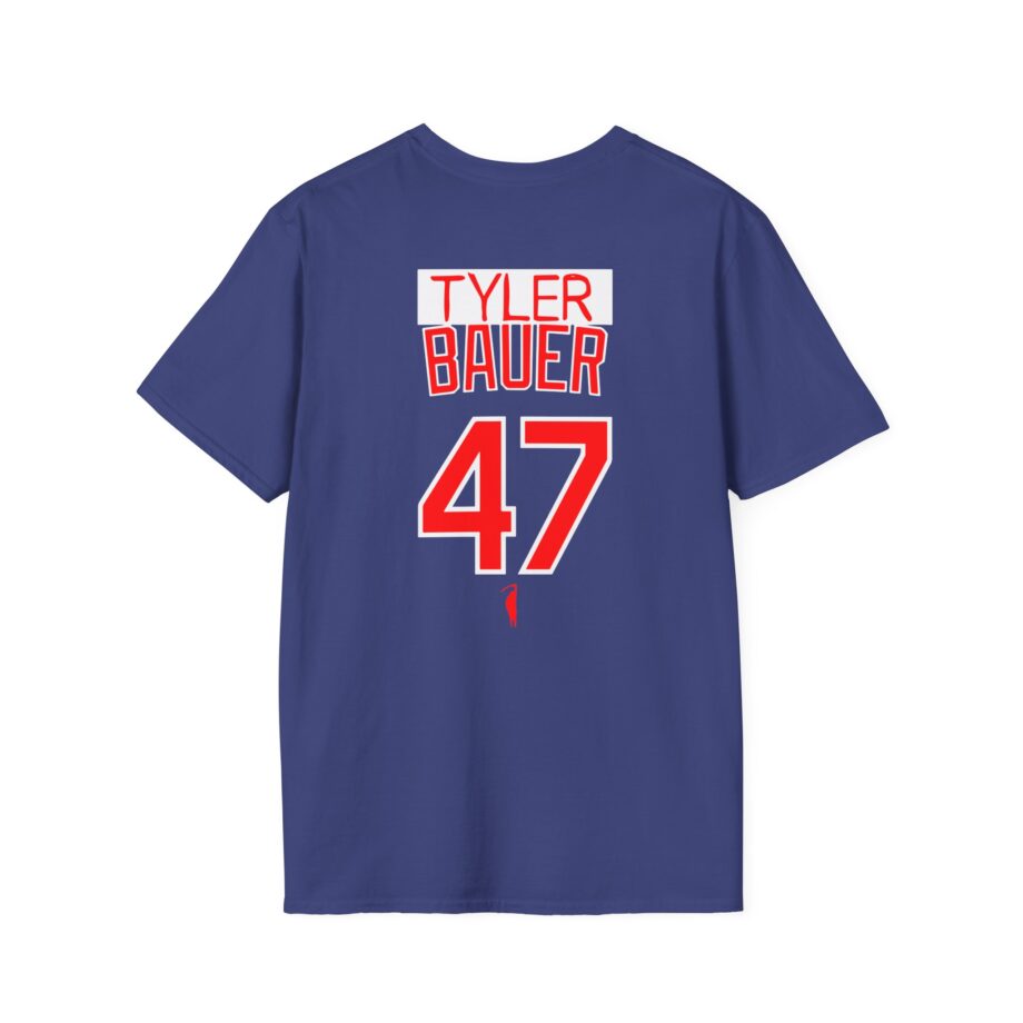 Trevor Bauer Hard Work Never Settles Unisex Softstyle T-Shirt