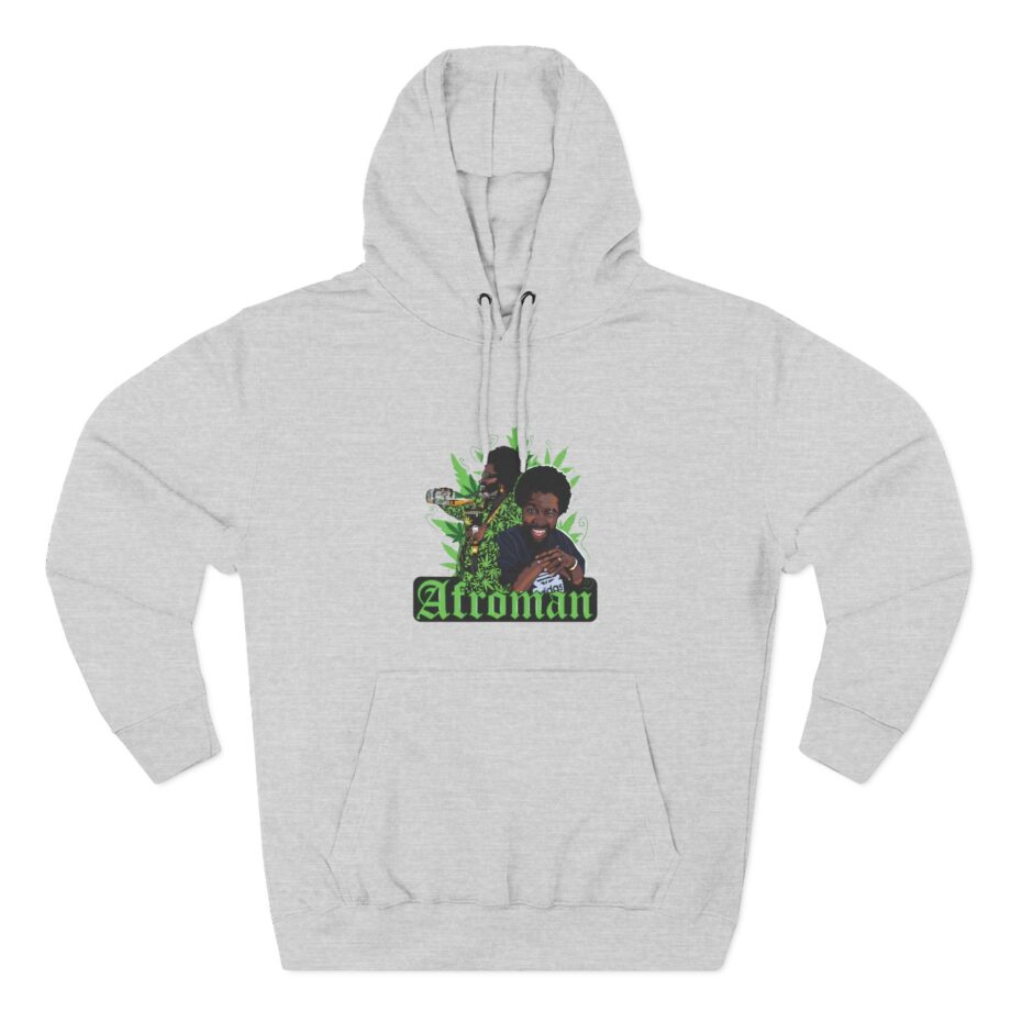 Afroman version 3 Three-Panel Fleece Hoodie