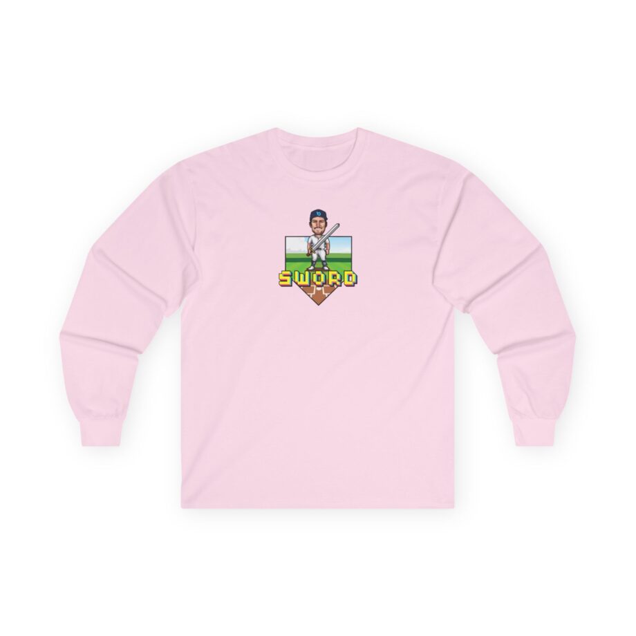 Trevor Bauer Sword Pixel Art Unisex Ultra Cotton Long Sleeve Tee