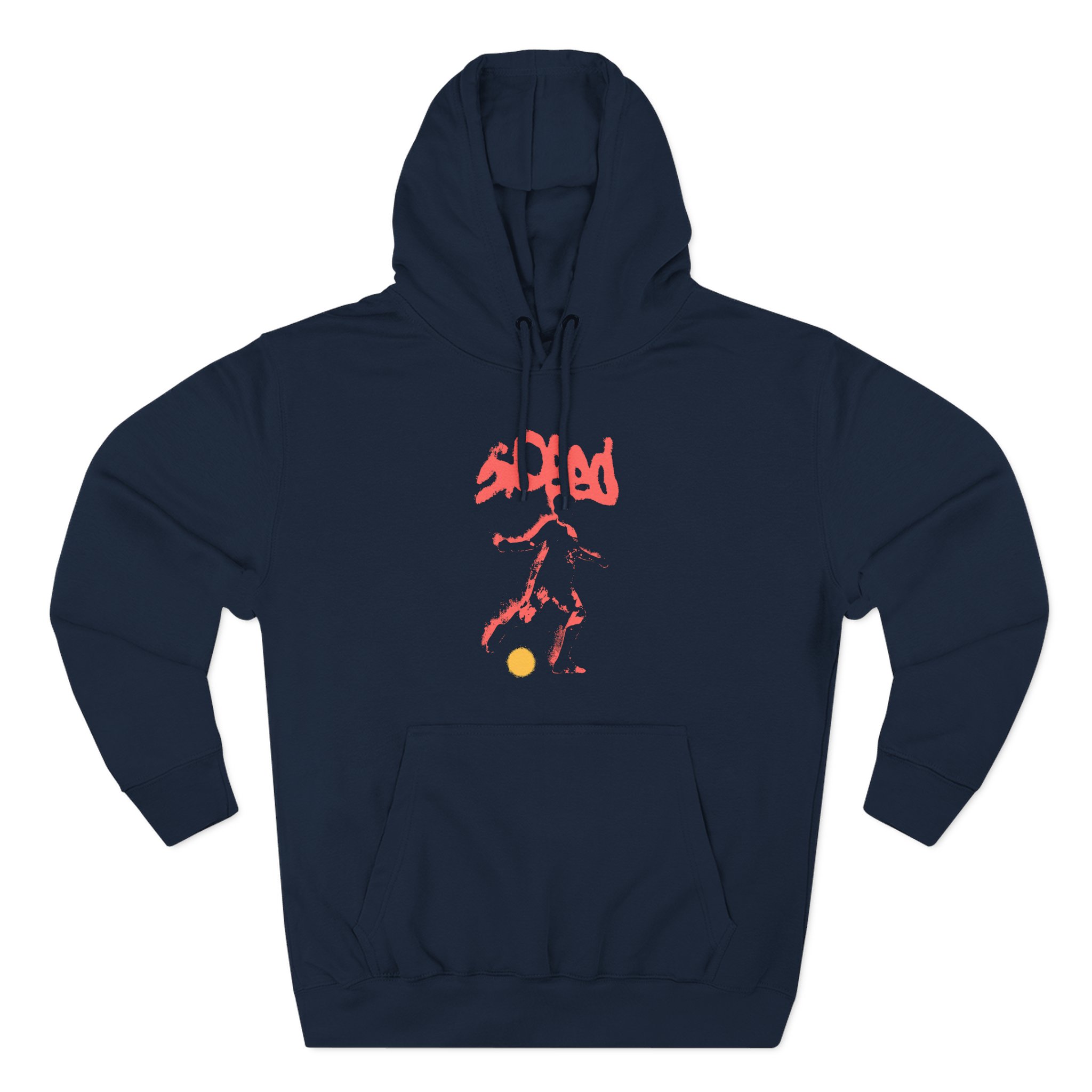 Ishowspeed Blurred Photo Three-Panel Fleece Hoodie